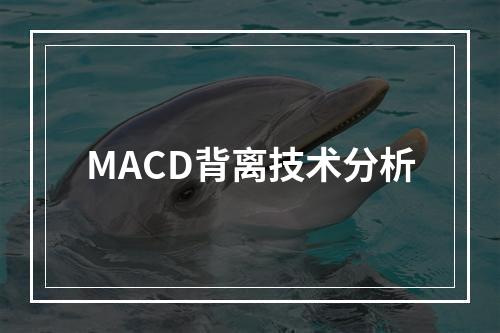 MACD背离技术分析