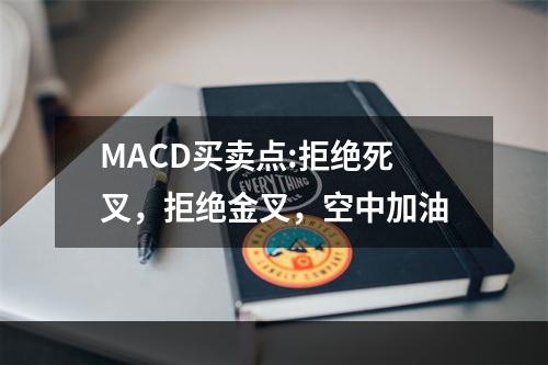 MACD买卖点:拒绝死叉，拒绝金叉，空中加油