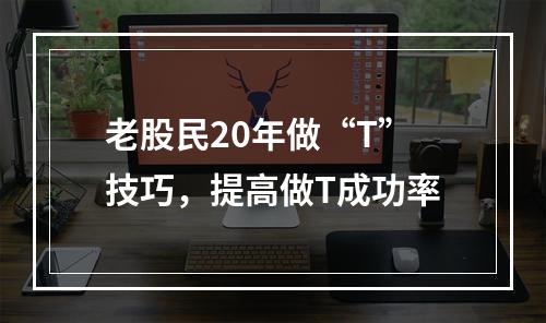 老股民20年做“T”技巧，提高做T成功率