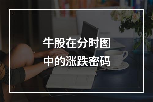 牛股在分时图中的涨跌密码
