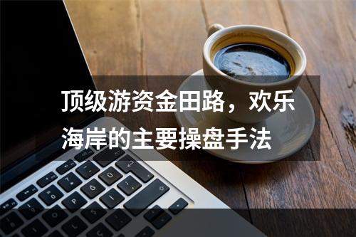 顶级游资金田路，欢乐海岸的主要操盘手法