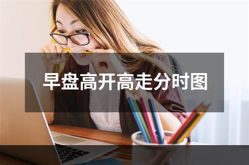 早盘高开高走分时图