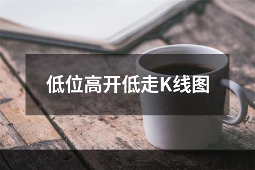 低位高开低走K线图