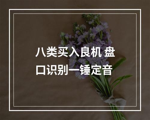 八类买入良机 盘口识别一锤定音