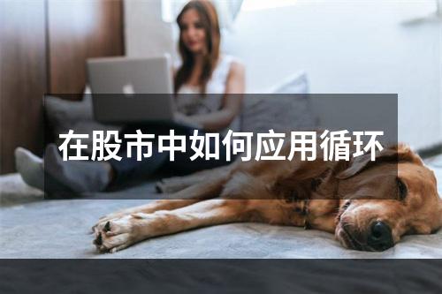 在股市中如何应用循环
