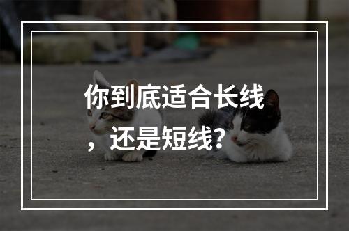 你到底适合长线，还是短线？
