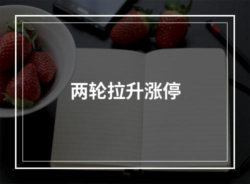 两轮拉升涨停
