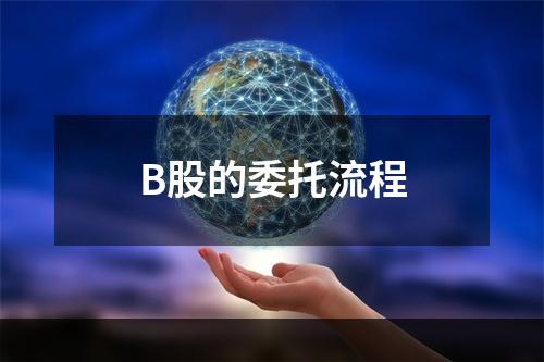 B股的委托流程