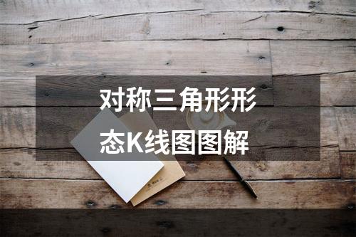 对称三角形形态K线图图解