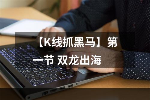 【K线抓黑马】第一节 双龙出海