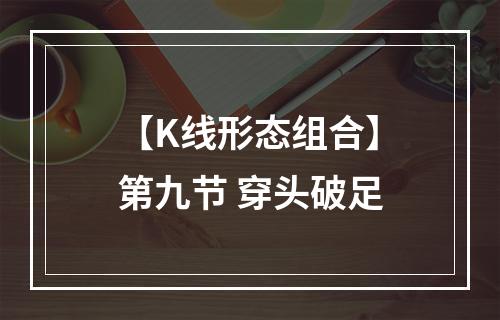 【K线形态组合】第九节 穿头破足