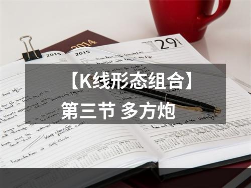 【K线形态组合】第三节 多方炮